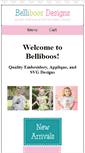 Mobile Screenshot of belliboos.com
